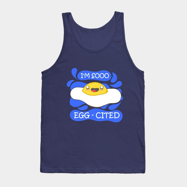 Egg-Cited Tank Top by TASCHE